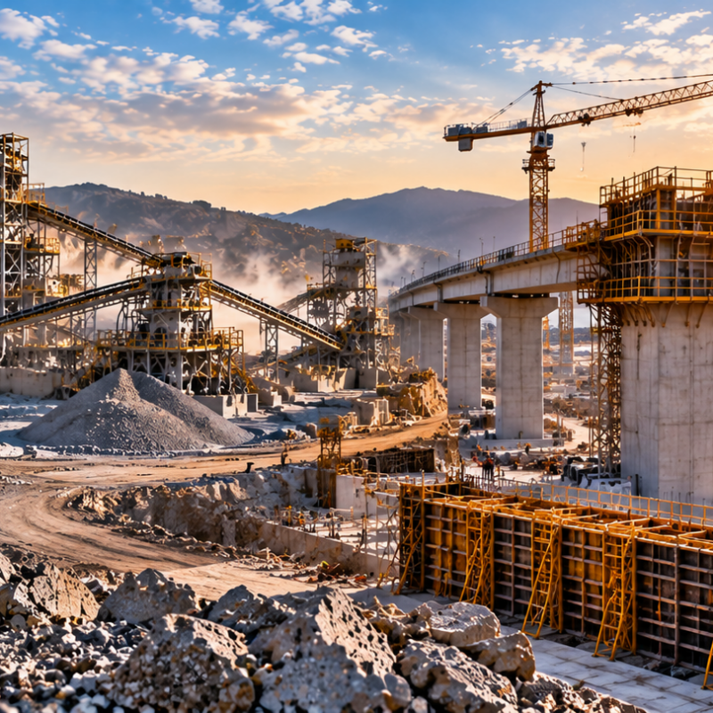 Soluzioni tecniche per cave, impianti e cantieri